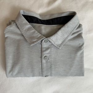 Lululemon men’s metal vent tech polo // medium